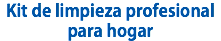 Kit de limpieza profesional para hogar