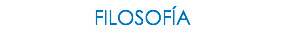 Filosofía